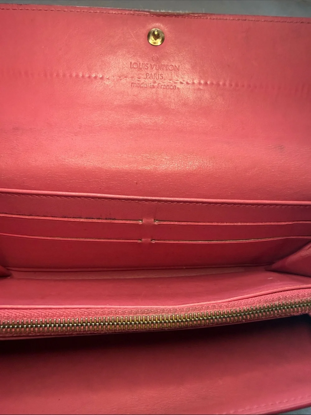 Louis Vuitton Vernis Porte Feuille Sarah Wallet